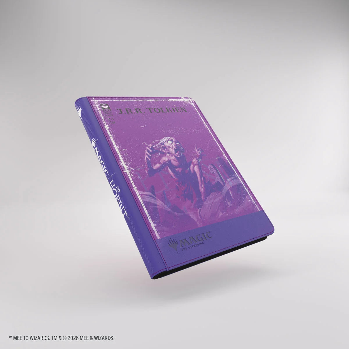Gamegenic Magic: The Gathering The Hobbit Zip-Up Album 18-Pocket Gollum, Riddle Master / The Lonely Mountain