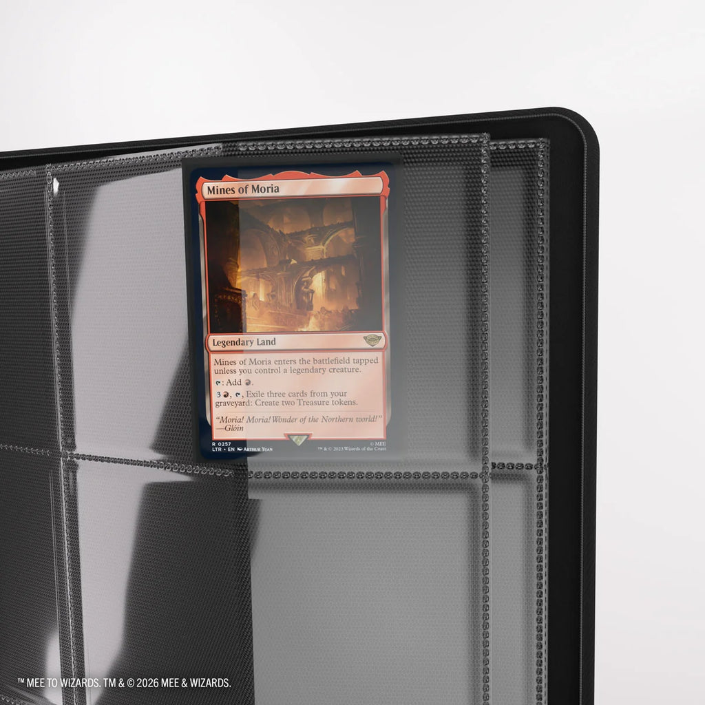 Gamegenic Magic: The Gathering The Hobbit Zip-Up Album 18-Pocket Gollum, Riddle Master / The Lonely Mountain