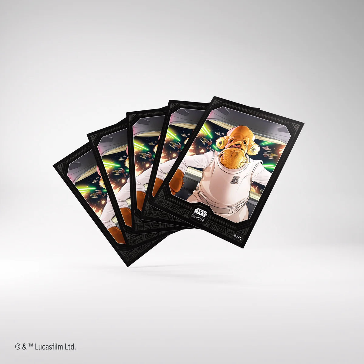 Gamegenic Star Wars: Unlimited Premium Art Sleeves Admiral Ackbar
