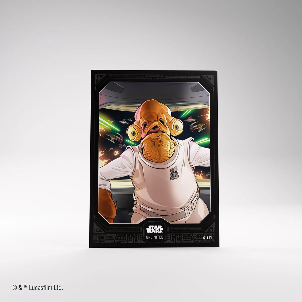 Gamegenic Star Wars: Unlimited Premium Art Sleeves Admiral Ackbar