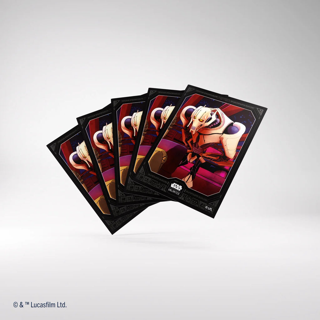Gamegenic Star Wars: Unlimited Premium Art Sleeves General Grievous