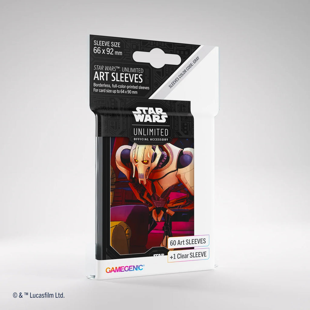Gamegenic Star Wars: Unlimited Premium Art Sleeves General Grievous