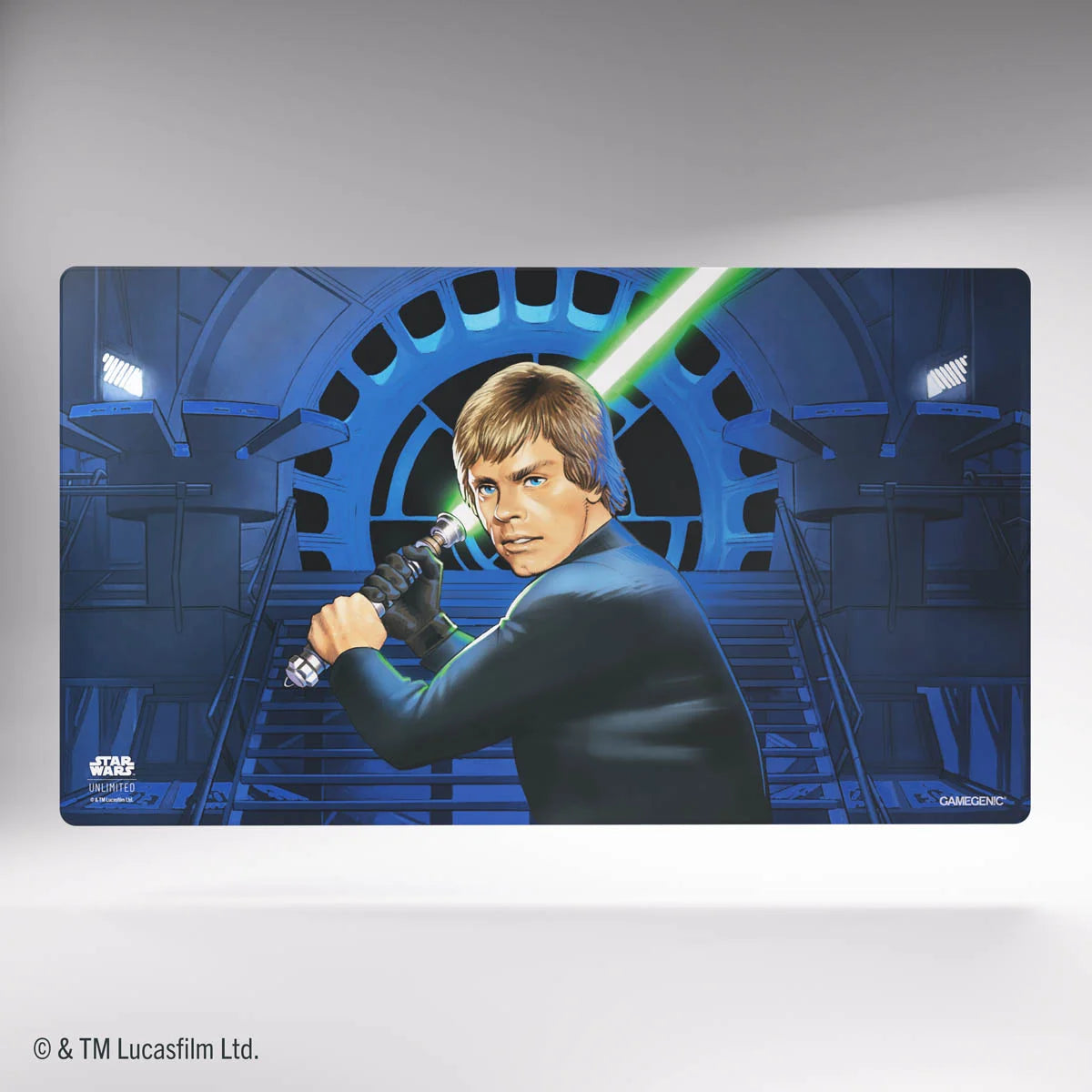 Gamegenic Star Wars: Unlimited Ashes of the Empire Double-Sided Game Mat Jedi Luke Skywalker / Emperor Palpatine