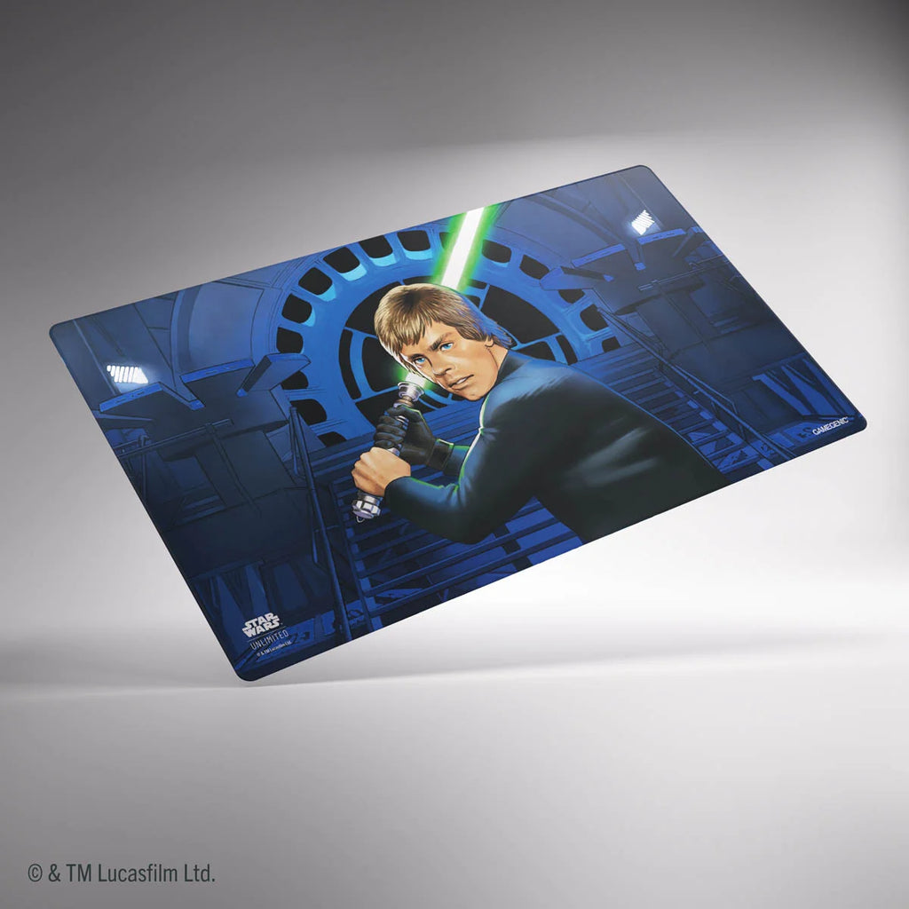 Gamegenic Star Wars: Unlimited Ashes of the Empire Double-Sided Game Mat Jedi Luke Skywalker / Emperor Palpatine