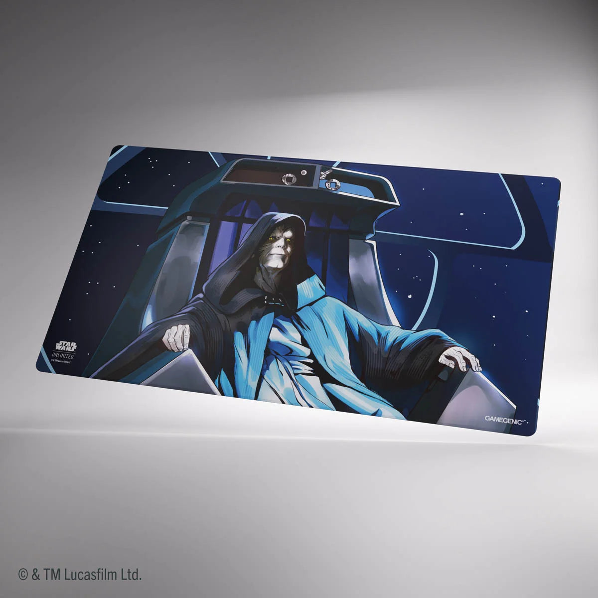 Gamegenic Star Wars: Unlimited Ashes of the Empire Double-Sided Game Mat Jedi Luke Skywalker / Emperor Palpatine