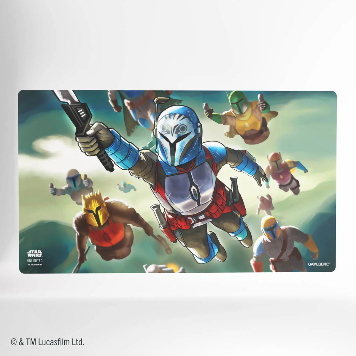 Gamegenic Star Wars: Unlimited Ashes of the Empire Game Mat Bo-Katan Kryze