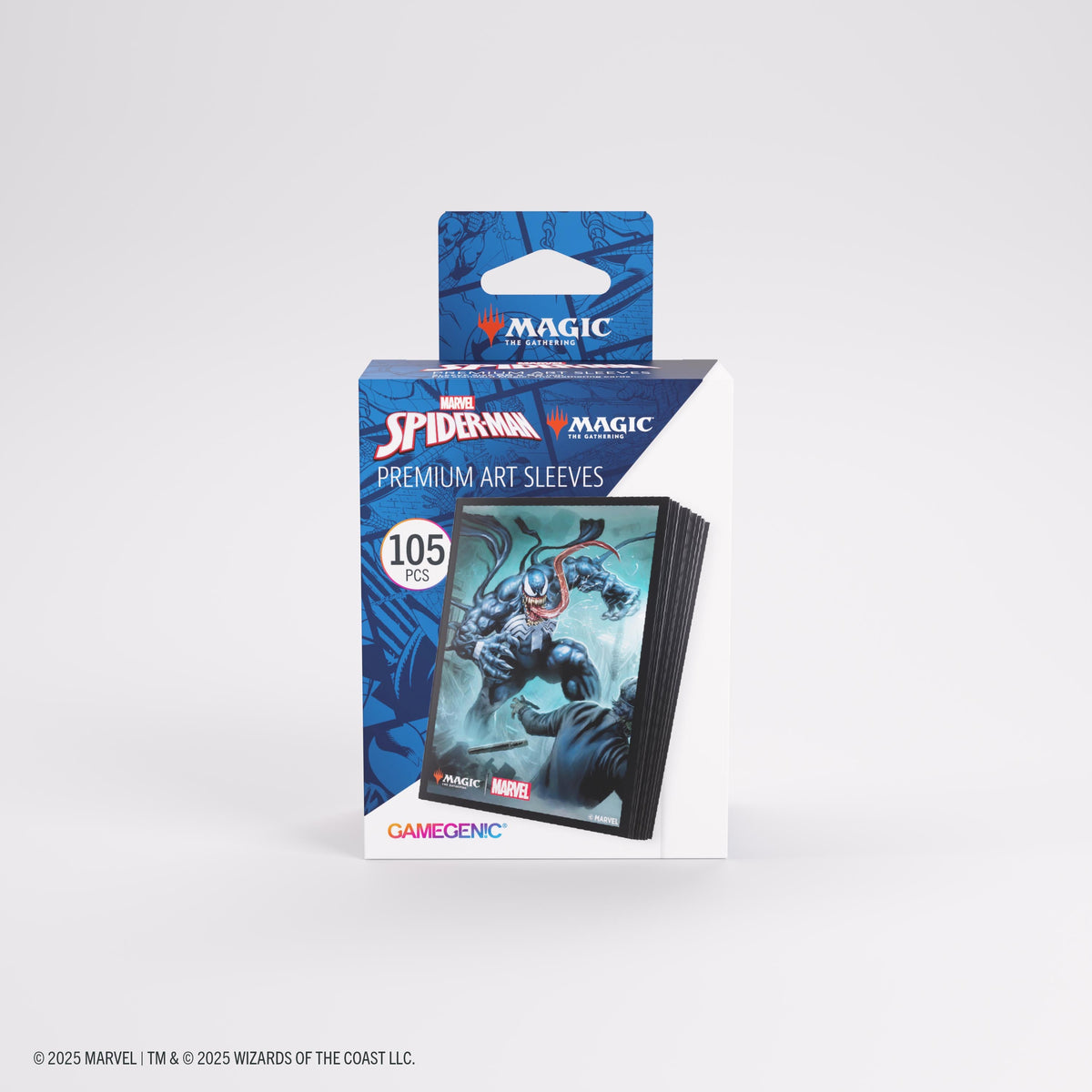 Gamegenic | Magic: The Gathering | Marvel | Premium Art Sleeves | Gamegenic: 'S Spider-Man - Venom