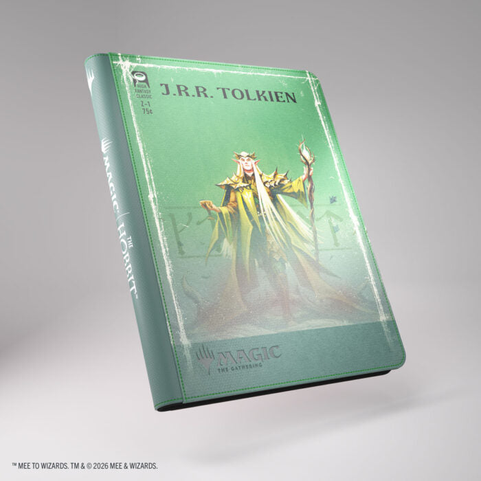 Gamegenic Magic: The Gathering Zip-Up Album 18-Pocket Gamegenic- Magic: The Gathering - the Hobbit - Elf 1 (alt Design)/Dwarf 1 (alt Design)