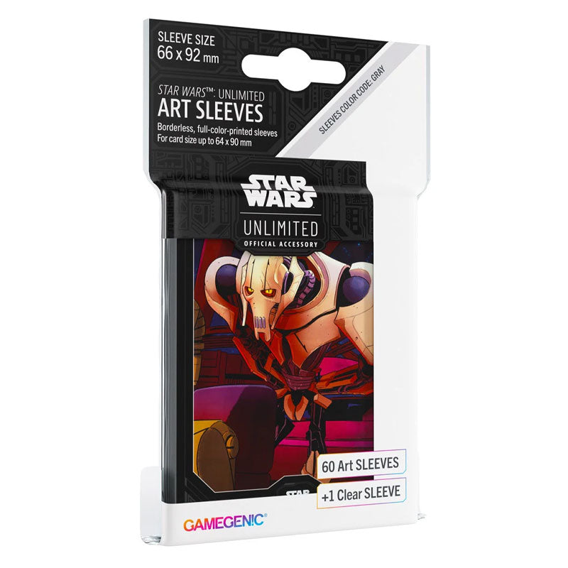 Gamegenic Star Wars: Unlimited Art Sleeves - General Grievous