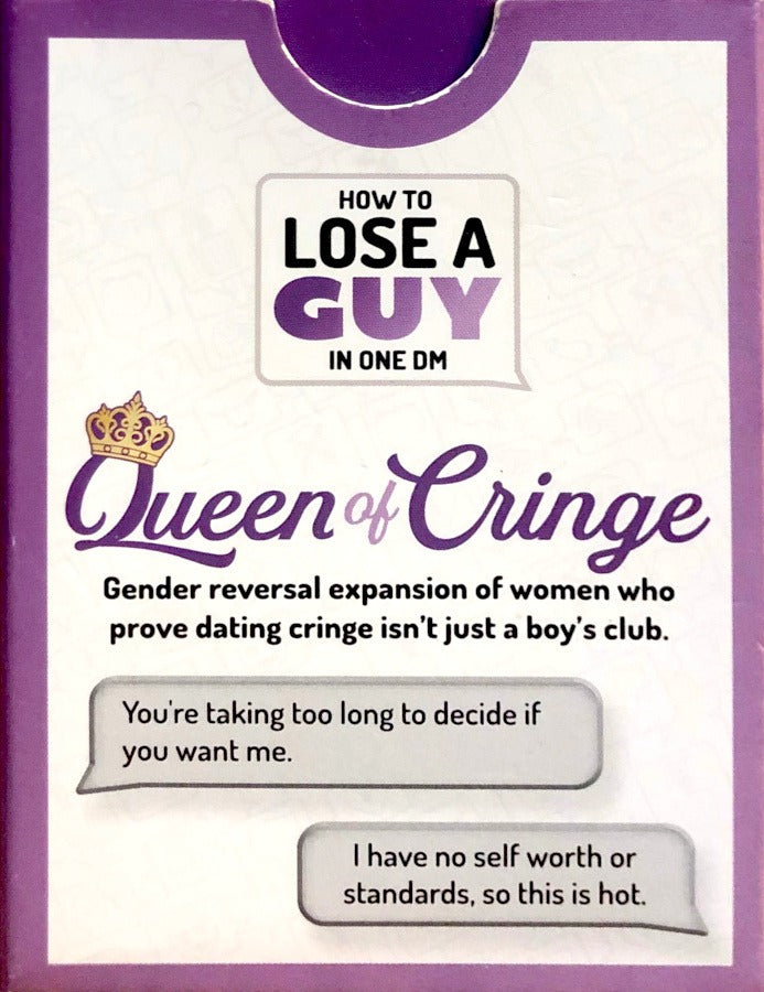 TCGStyle | How to Lose a Guy in One Dm: Queen of Cringe Expansion