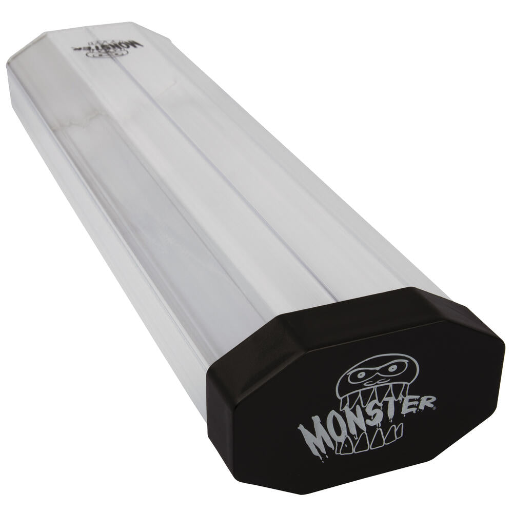 Monster Protectors Dual Playmat Tube Clear With Black Cap