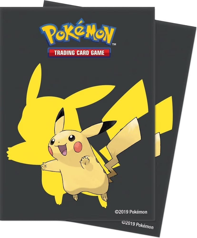 TCGStyle | Pokemon TCG | Pokemon Pikachu 2019 Standard Sleeves 65Ct Pack Ultra Pro Deck Protectors