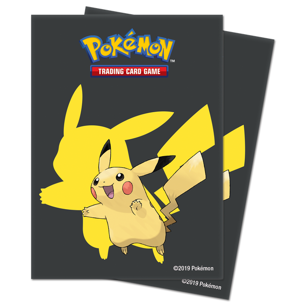Pokemon Pikachu 2019 Standard Sleeves 65ct Pack Ultra Pro Deck Protectors