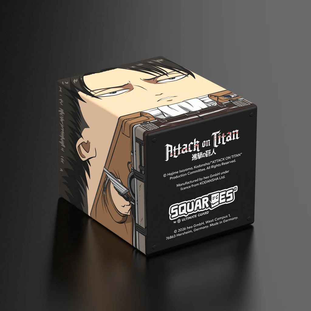 Ultimate Guard Squaroe Attack on Titan AOT004 Levi Ackermann deck box