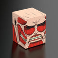 Squaroes Boulder 100+ Deck Box Attack on Titan Colossal Titan