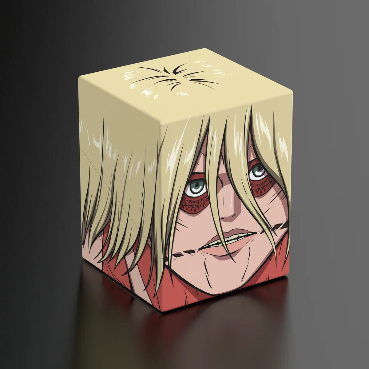 Squaroes Boulder 100+ Deck Box Attack on Titan Female Titan