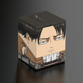 Squaroes Boulder 100+ Deck Box Attack on Titan Levi Ackermann