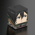 Squaroes Boulder 100+ Deck Box Attack on Titan Mikasa Ackermann