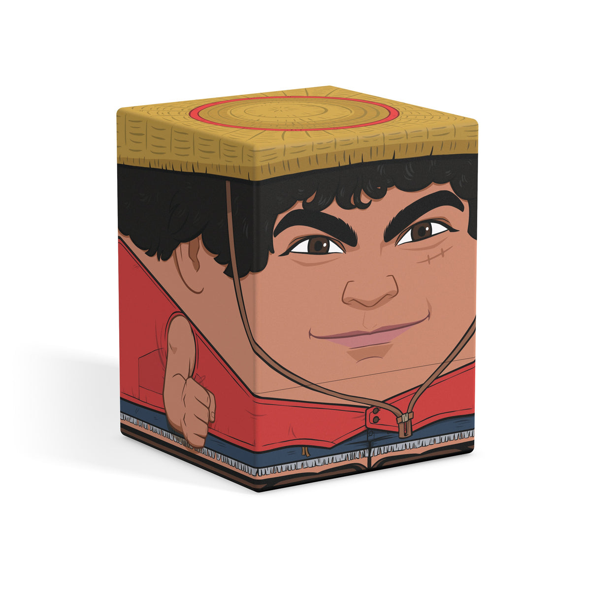 Squaroes | Boulder 100+: Netflix's One Piece W1 Monkey D. Luffy | Boulder 100+ Deck Box | Monkey D. Luffy