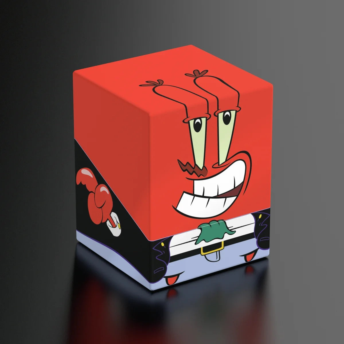 Squaroes Boulder 100+ Deck Box SpongeBob SquarePants Pirate Mr. Krabs