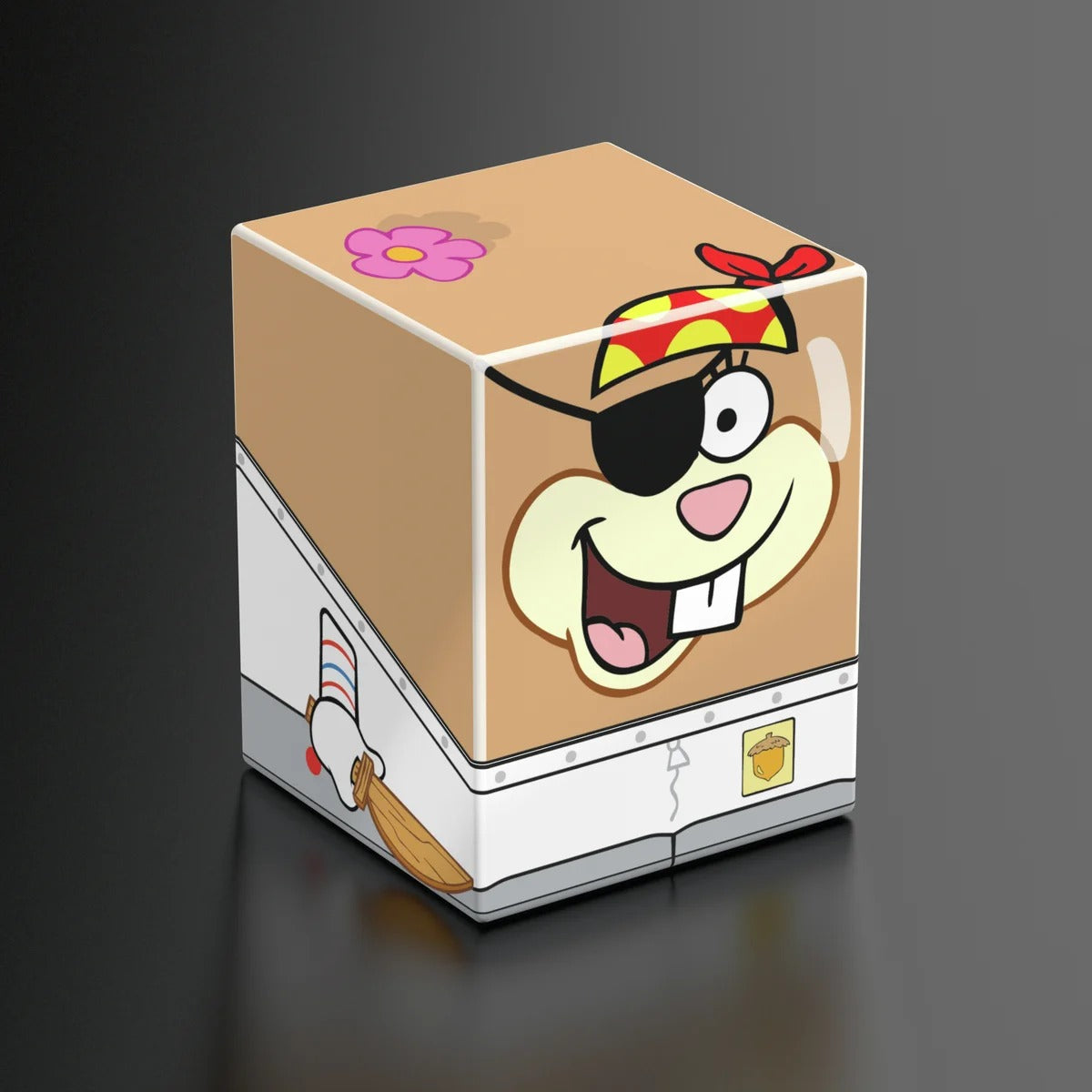 Squaroes Boulder 100+ Deck Box SpongeBob SquarePants Pirate Sandy