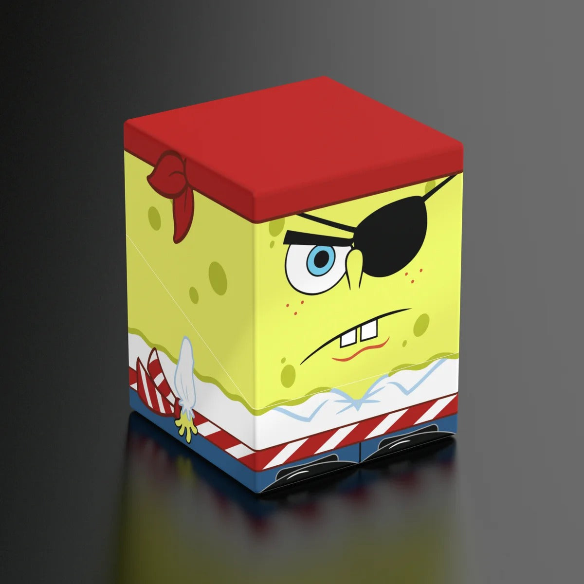 Squaroes Boulder 100+ Deck Box SpongeBob SquarePants Pirate SpongeBob
