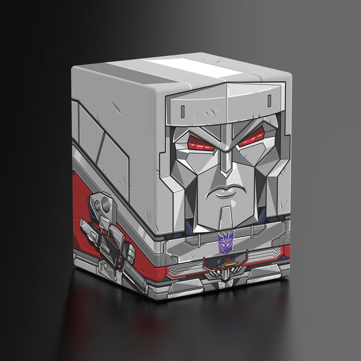 Squaroes Boulder 100+ Deck Box Transformers Megatron