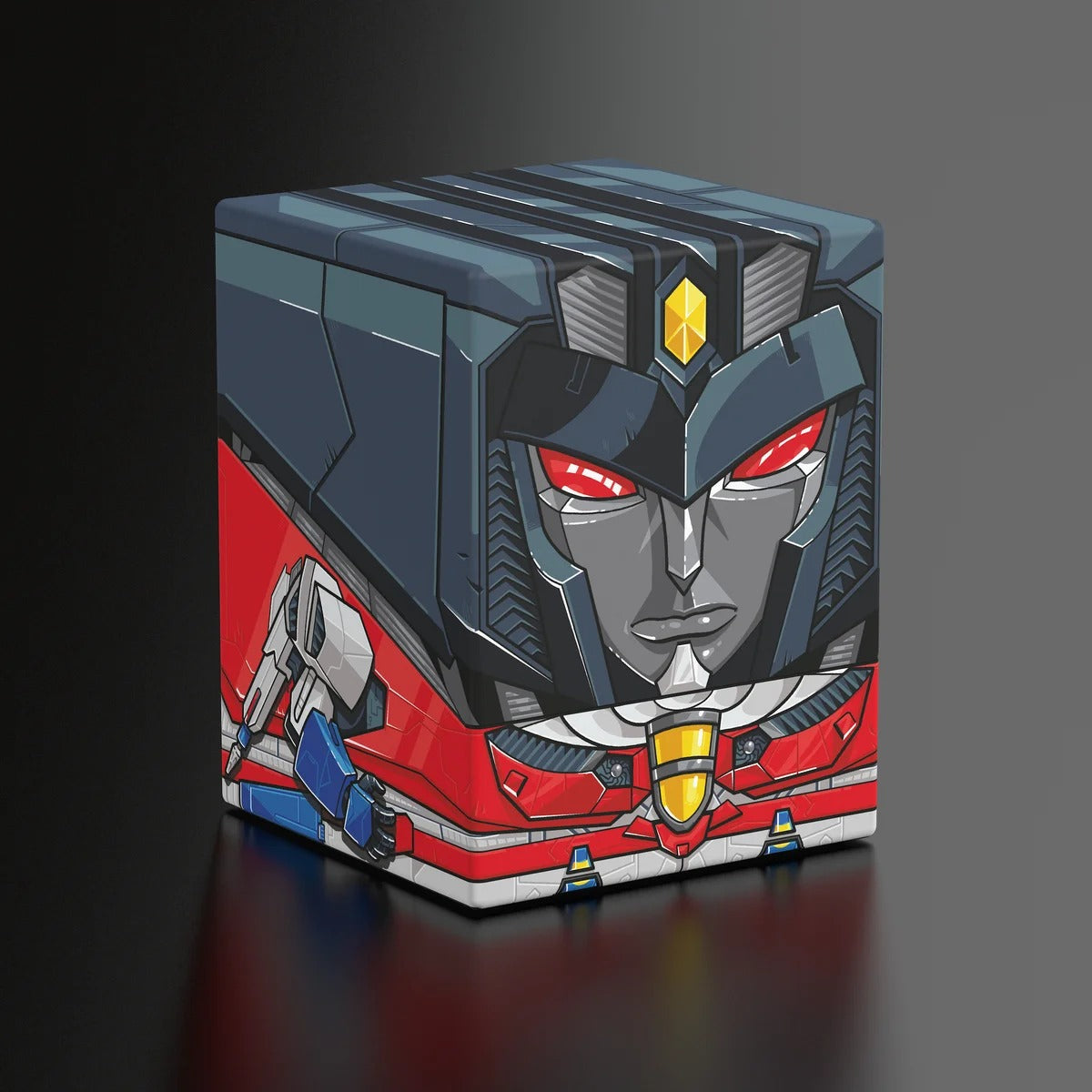 Squaroes Boulder 100+ Deck Box Transformers Starscream