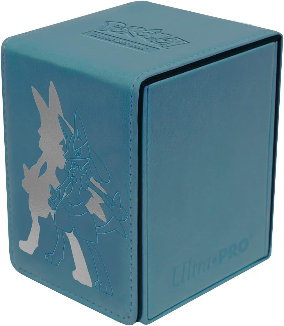 TCGStyle | Pokemon TCG | Ultra Pro Pokemon Alcove Flip Deck Box Lucario