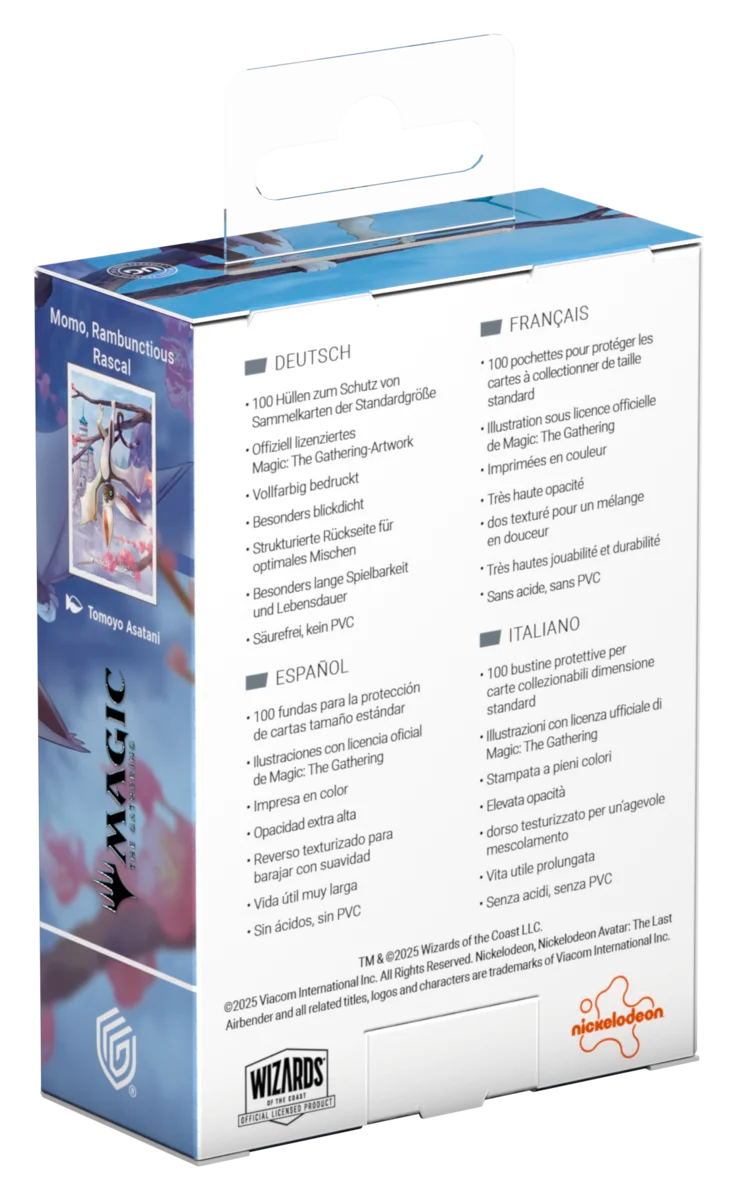 Ultimate Guard Art Sleeves Magic: The Gathering Avatar Momo, Rambunctious Rascal