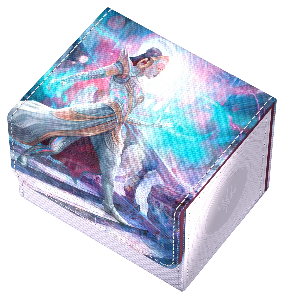 Ultimate Guard Sidewinder 100+ Xenoskin Reality Fracture Liliana, Devoted Healer deck box