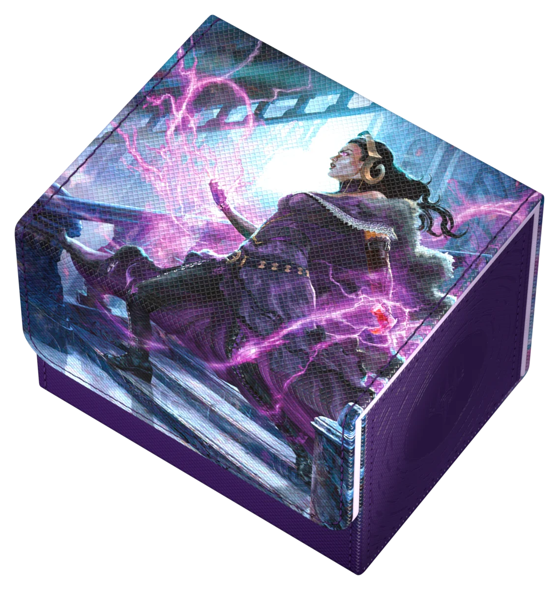 Ultimate Guard Sidewinder 100+ Xenoskin Reality Fracture Liliana, Callous Necromancer deck box