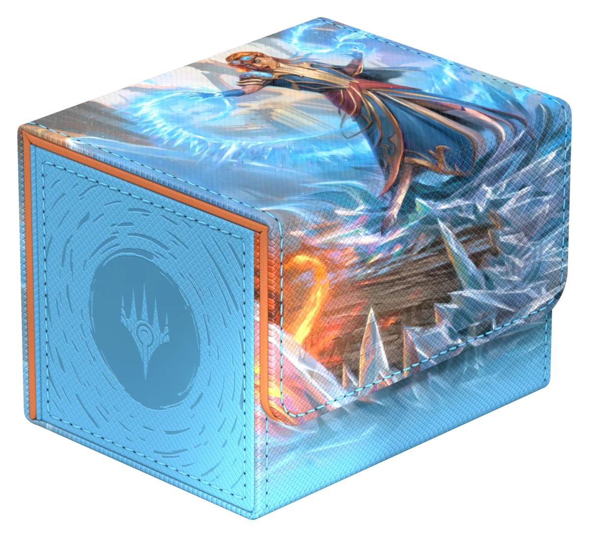 Ultimate Guard Sidewinder 100+ Xenoskin Reality Fracture Chandra, Chill of Compliance deck box
