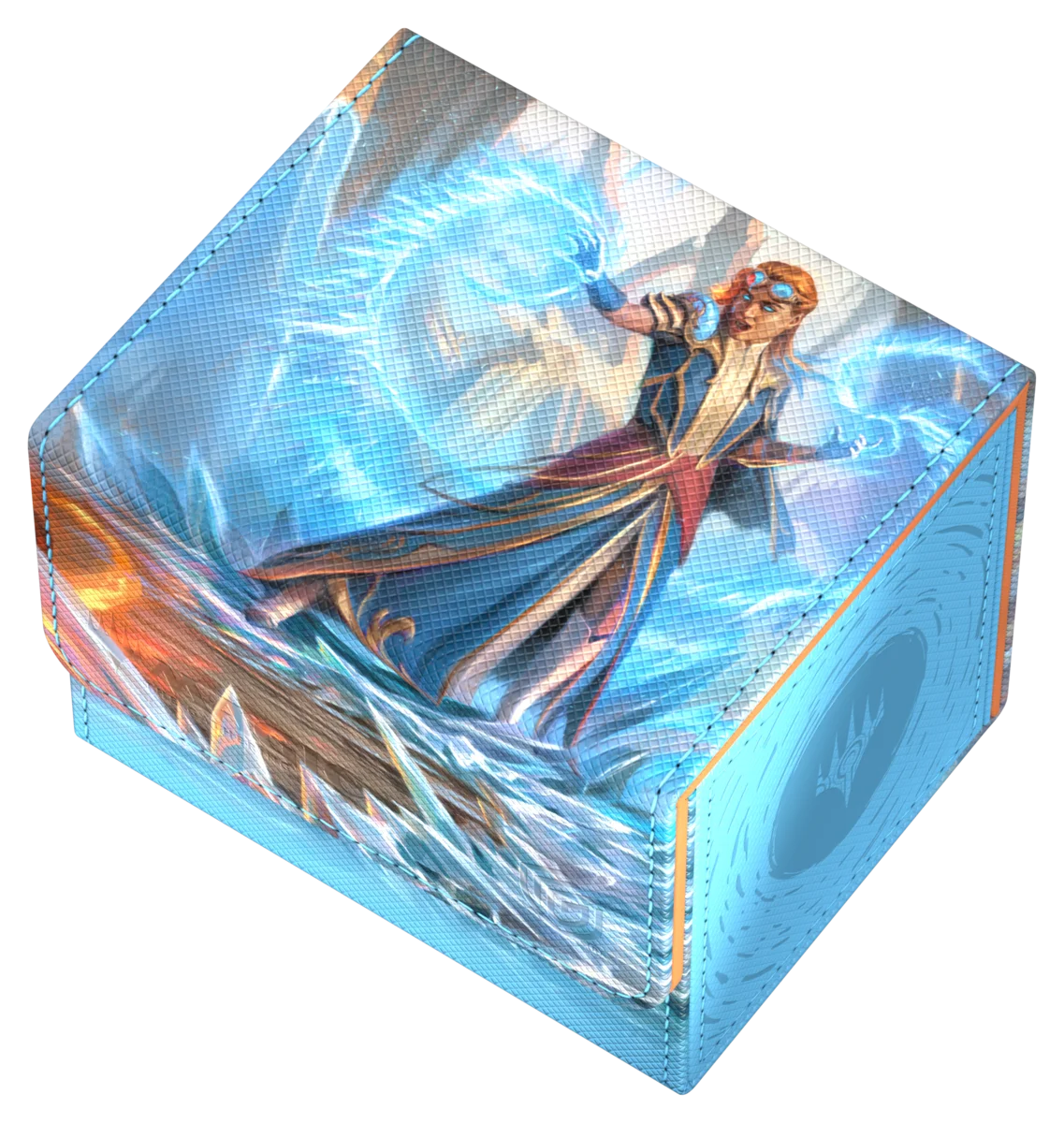 Ultimate Guard Sidewinder 100+ Xenoskin Reality Fracture Chandra, Chill of Compliance deck box