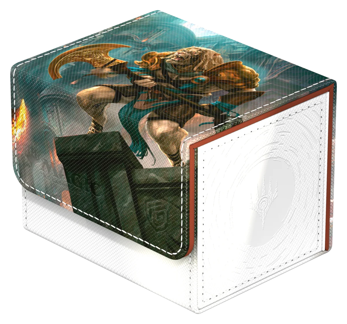 Ultimate Guard Sidewinder 100+ Xenoskin Reality Fracture Ajani, Counterattack Leader deck box