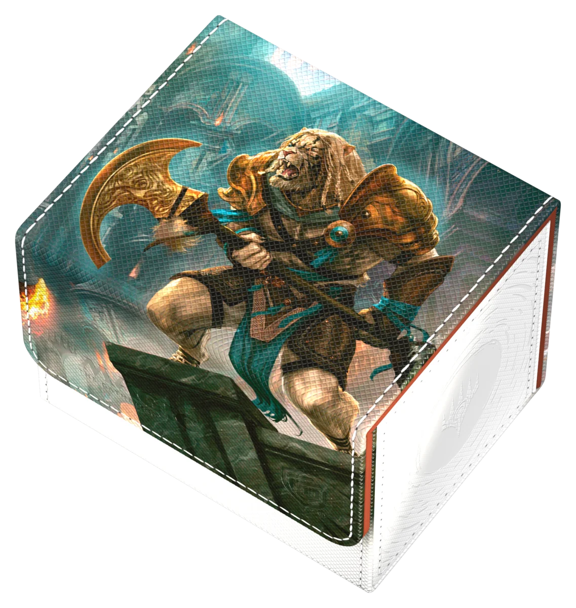 Ultimate Guard Sidewinder 100+ Xenoskin Reality Fracture Ajani, Counterattack Leader deck box