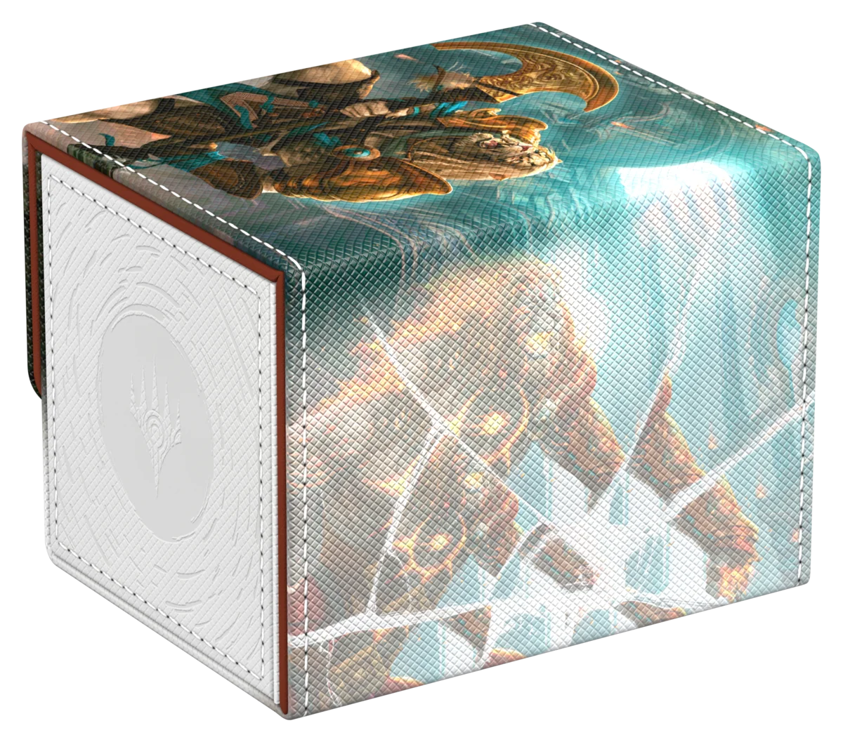 Ultimate Guard Sidewinder 100+ Xenoskin Reality Fracture Ajani, Counterattack Leader deck box