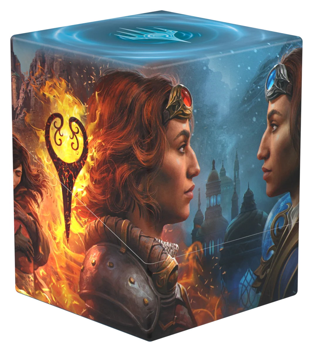 Ultimate Guard Return to Earth Boulder 100+ Reality Fracture Way of the Pyromancer / Way of the Cryomancer deck box