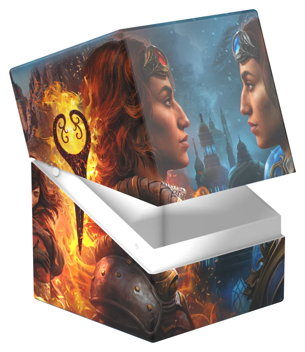 Ultimate Guard Return to Earth Boulder 100+ Reality Fracture Way of the Pyromancer / Way of the Cryomancer deck box
