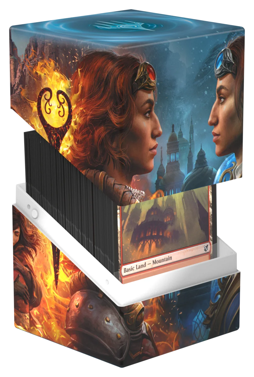 Ultimate Guard Return to Earth Boulder 100+ Reality Fracture Way of the Pyromancer / Way of the Cryomancer deck box