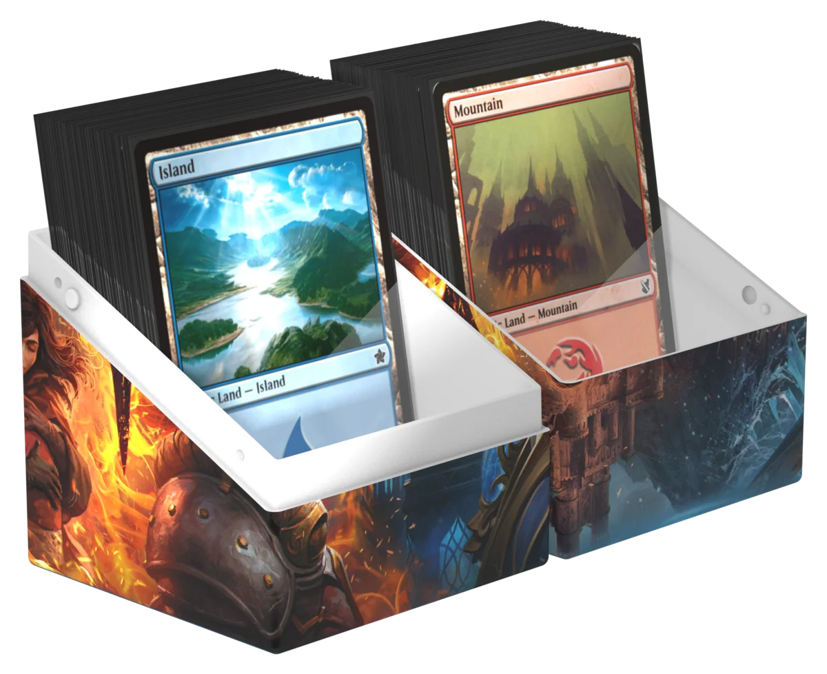 Ultimate Guard Return to Earth Boulder 100+ Reality Fracture Way of the Pyromancer / Way of the Cryomancer deck box