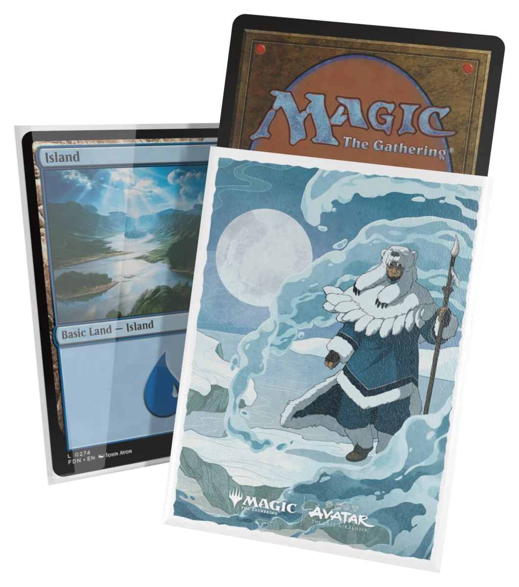 Ultimate Guard Art Sleeves Magic: The Gathering Avatar: The Last Airbender Blue Mythic