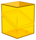 Ultimate Guard Boulder 100+ Deck Box Clear Amber