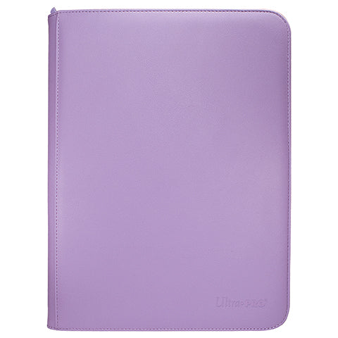 Ultra Pro 9 Pocket PRO Binder Zippered 9 Vivid Purple Album