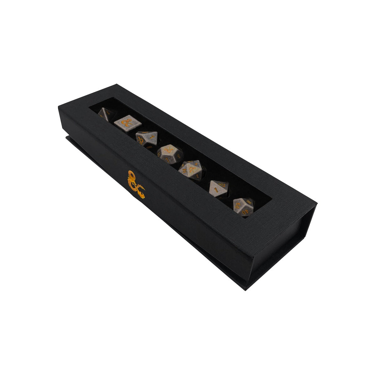 Ultra Pro Heavy Metal Realmspace RPG Dice Set for D&D