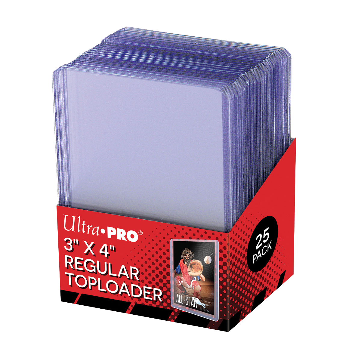 Ultra Pro Standard 3x4 Top Loader 25ct