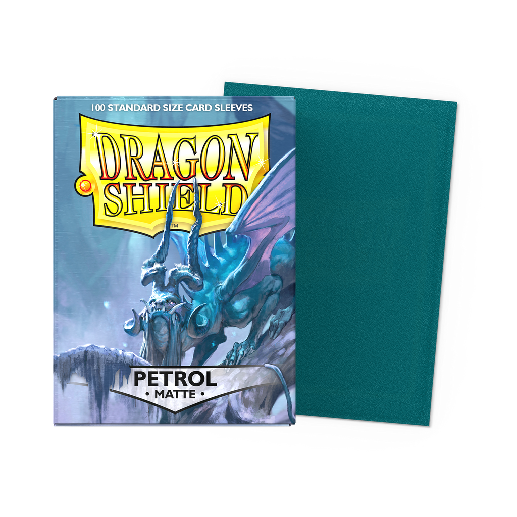 Dragon Shield Matte Sleeves Petrol