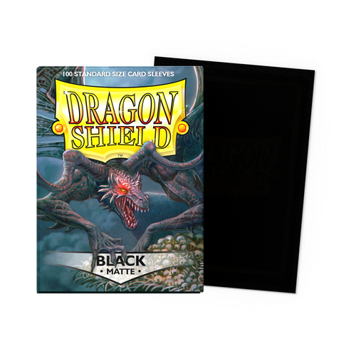 Dragon Shield Matte Sleeves Black
