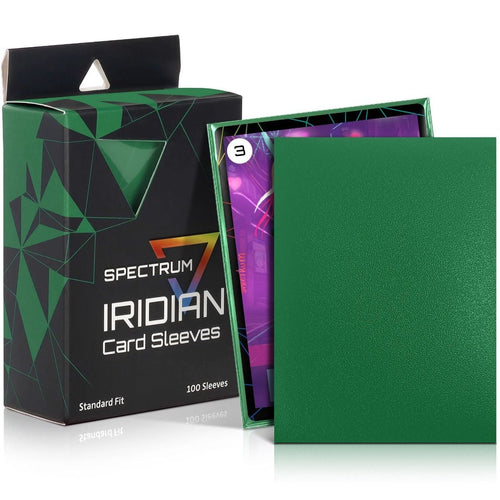 BCW Spectrum Iridian Matte Sleeves Green