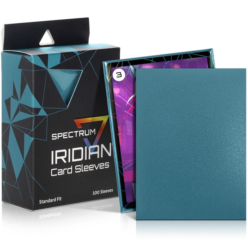 BCW Spectrum Iridian Matte Sleeves Petrol